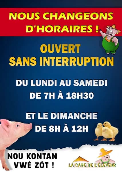 La Case de l’Eleveur Le Moule