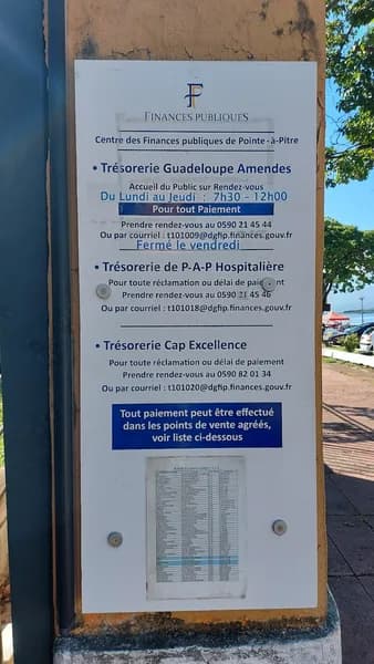 Trésor Public Pointe à Pitre