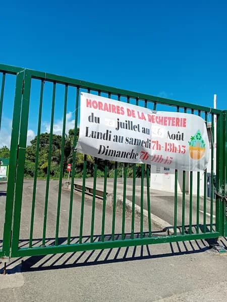 Déchetterie Sainte-Anne